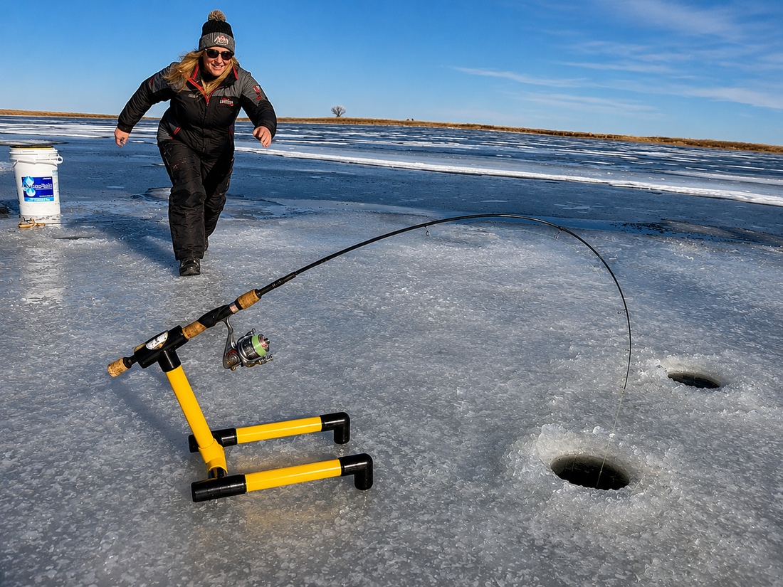 Walleye vs. Saugeye Ice Fishing: Which Rod Holder Setup Is Right for You?