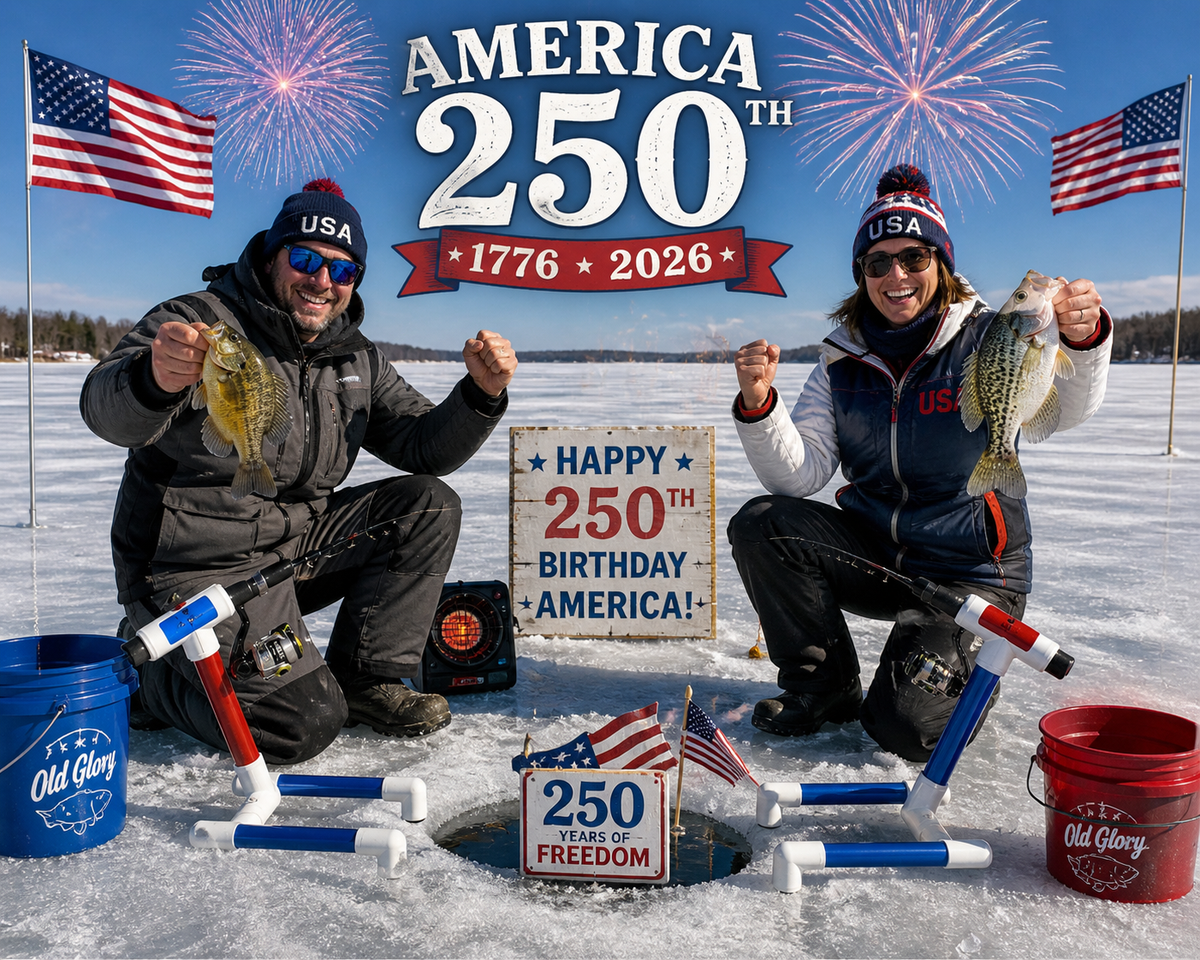 Patriotic Rod Holders
