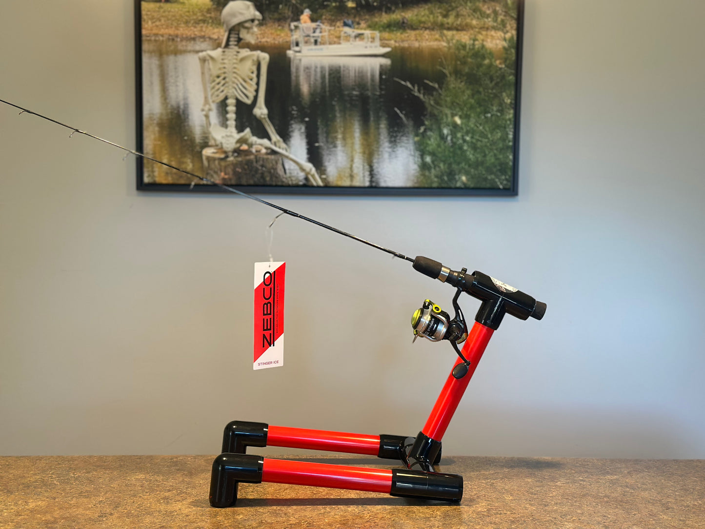 Ice Fishing Rod Holder. The Eskimo! Shipping Included! – Papas Fish Tales