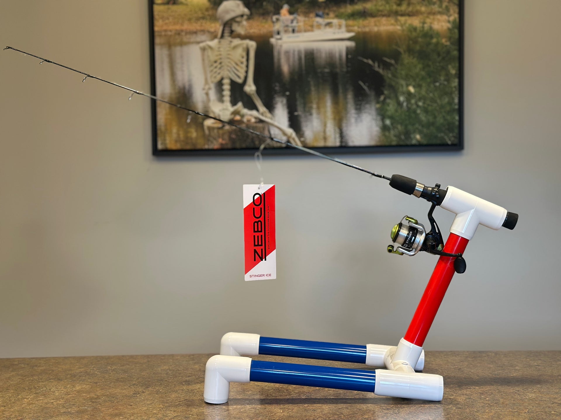 Ice Fishing Rod Holder. OLD GLORY! Shipping Included! – Papas Fish Tales