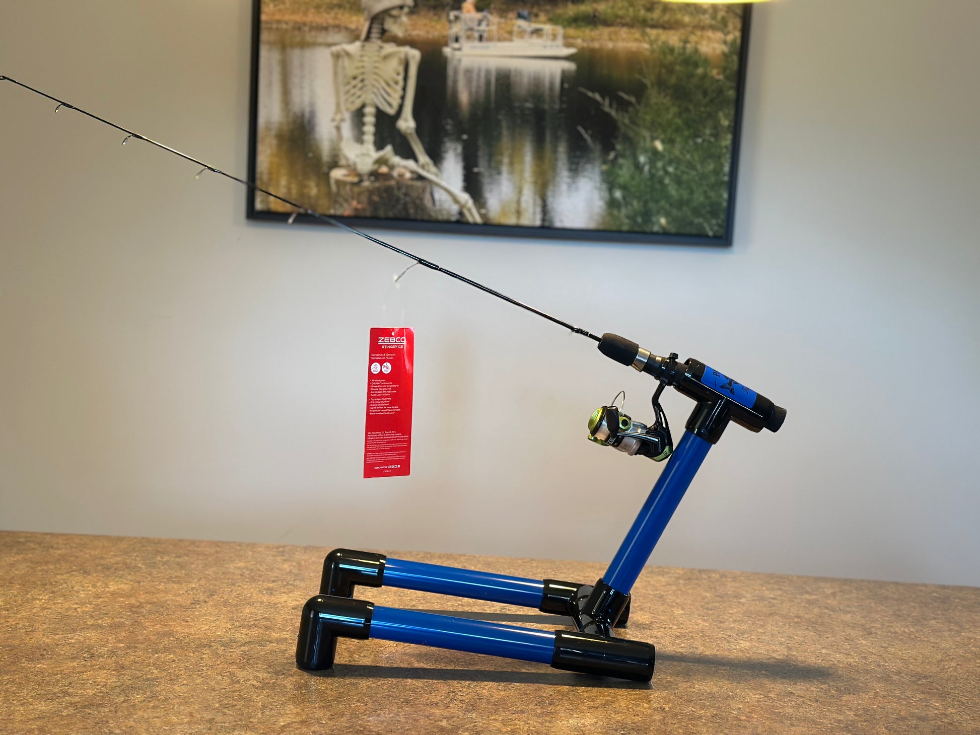 Ice Fishing Rod Holder. OTTER! Shipping Included! – Papas Fish Tales